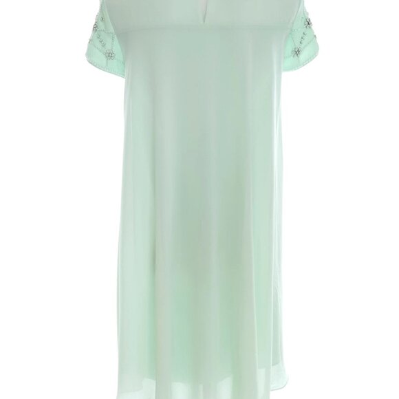 Ted Baker Size 1 (US 2) Mint Knee-Length Dress Short Sleeve - Picture 8 of 8